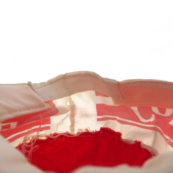 Coca-Cola Soda Pop Vintage 70s / 80s Painter Hat Cap Red/ White - Picture 7 of 7